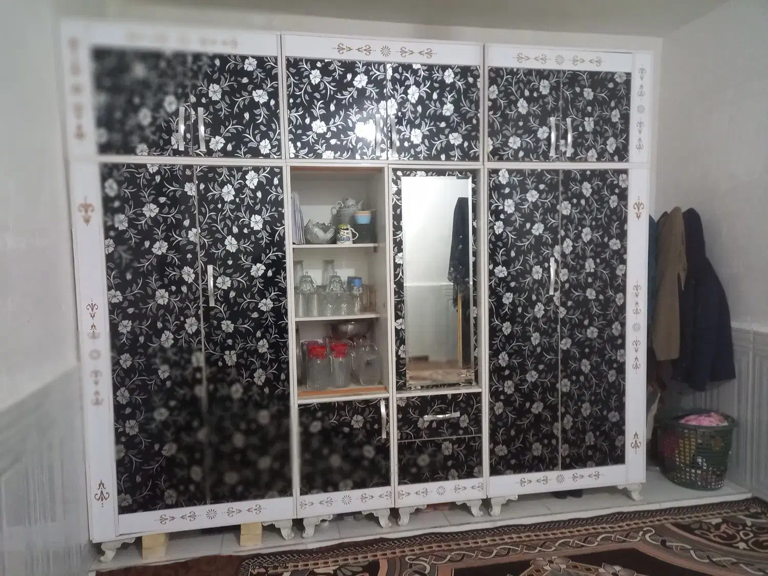 کمددیواری متحرک|جاکفشی، کمد، دراور|سوسنگرد, |دیوار