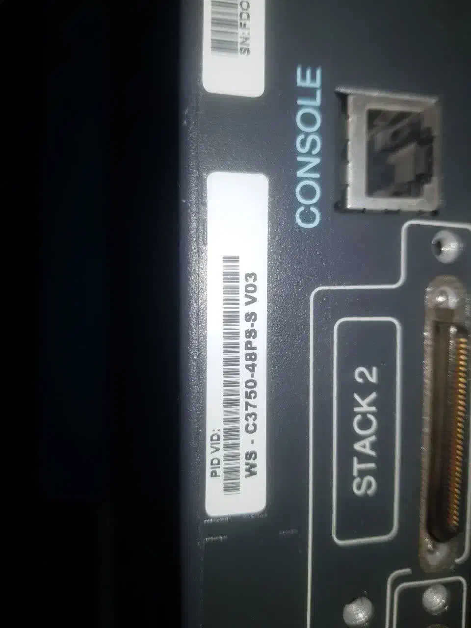 سویچ سیسکو ۳۷۵۰|مودم و تجهیزات شبکه|تهران, تهرانسر مرکزی|دیوار