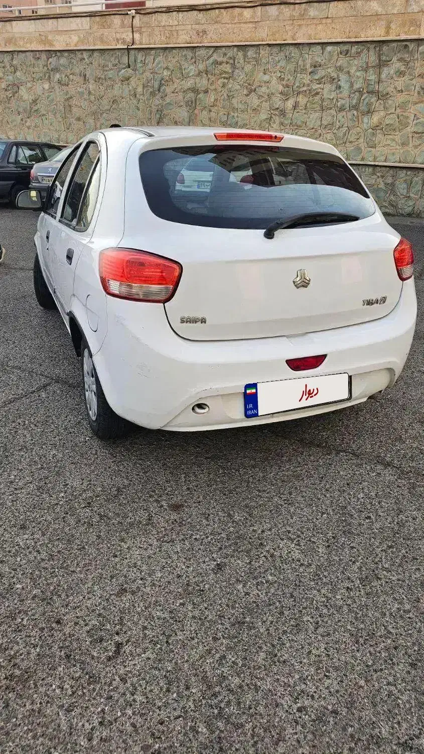 تیبا سفید ۹۳ سعادت اباد|خودرو سواری و وانت|فشم, |دیوار