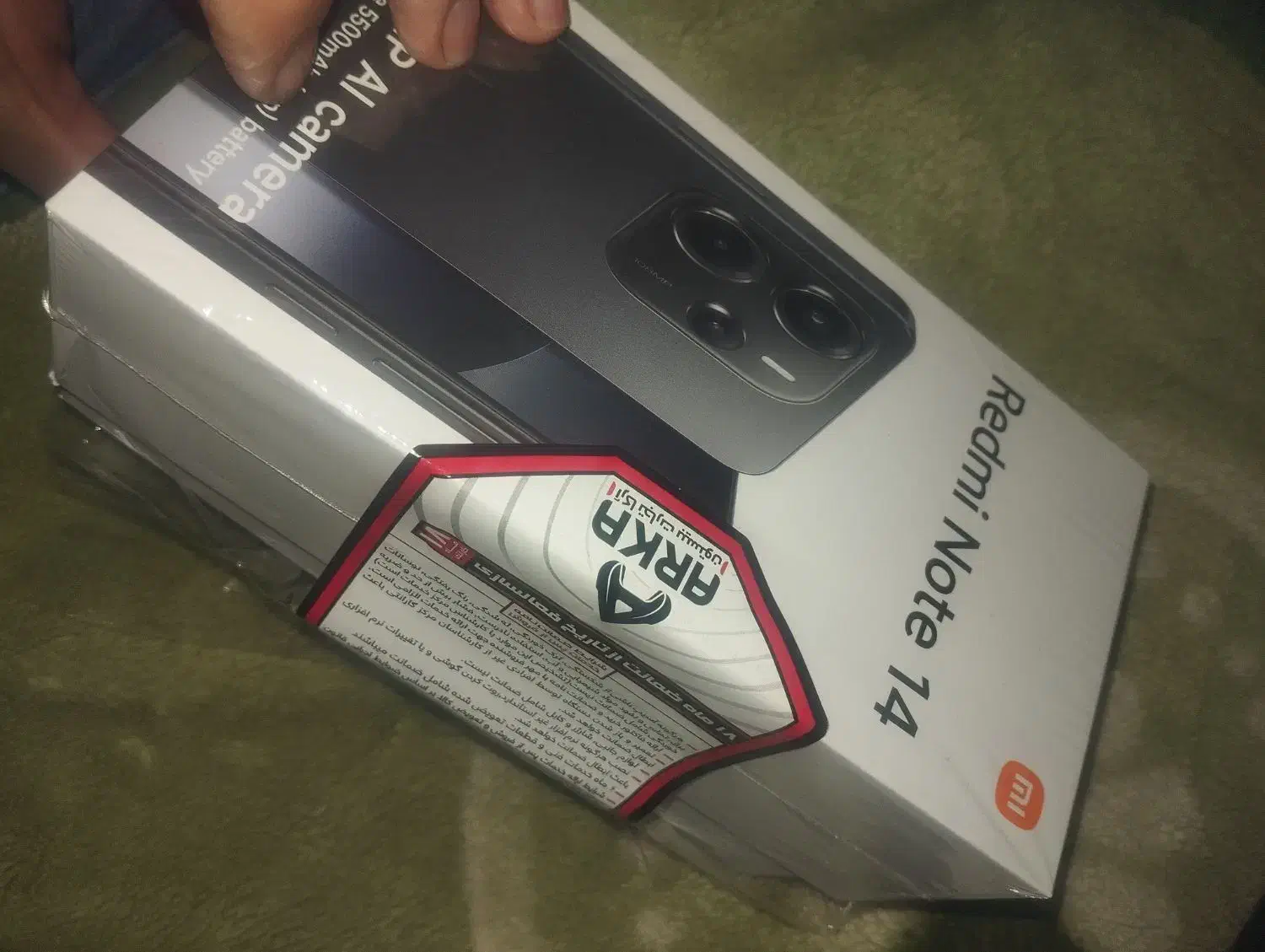 شیائومی نوت 14 مشکی 256 نو نو|موبایل|قم, شهرک قدس|دیوار