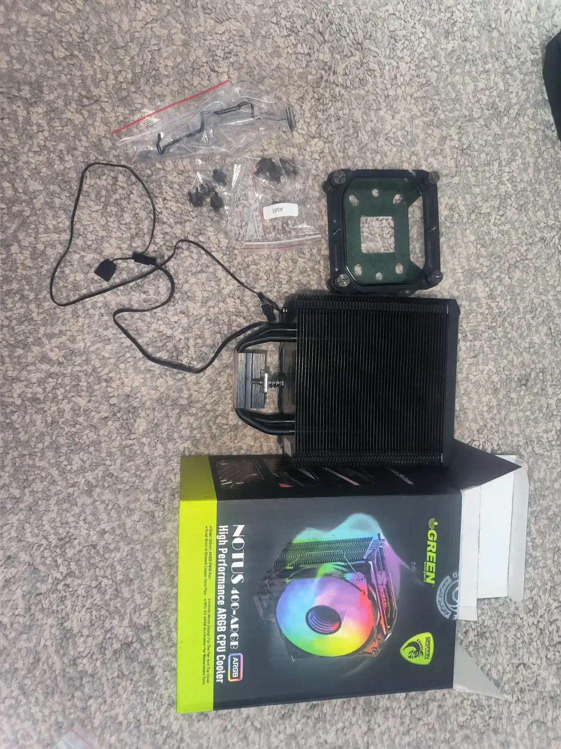 فن cpu خنک کننده سی پی یو|قطعات و لوازم جانبی رایانه|مشهد, سیلو|دیوار