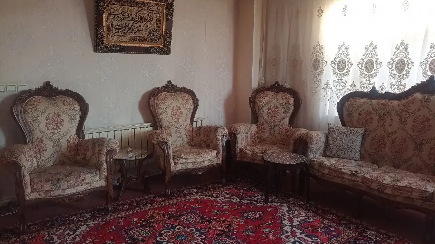 مبل سلطنتی 9نفری|مبلمان خانگی و میز عسلی|تبریز, |دیوار