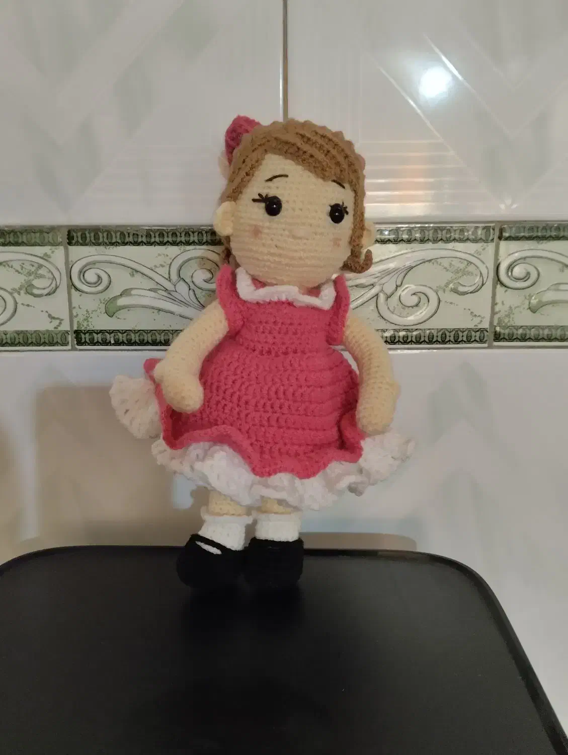 عروسک های بافتنی و اسکاج ولیف|صنایع دستی و سایر لوازم تزئینی|اصفهان, سرشبادران|دیوار