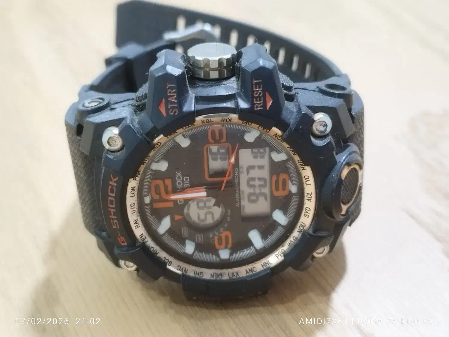 ساعت مچی جی شاک|ساعت|ایوان, |دیوار