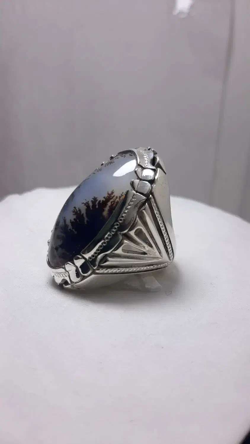 انواع انگشتر عقیق و شجر و فیروزه|جواهرات|رشت, سعدی (تختی)|دیوار