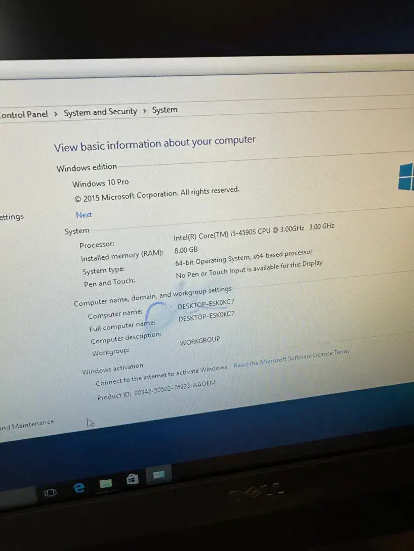 AIO DELL OPTIPLEX 3030|رایانه رومیزی|اصفهان, آفاران|دیوار