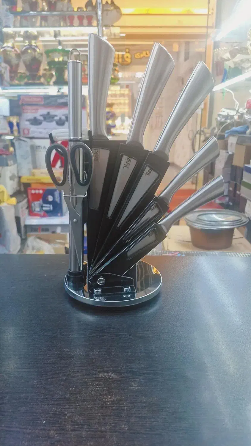 سرویس چاقو تمام استیل|ظروف پختوپز|تبریز, |دیوار