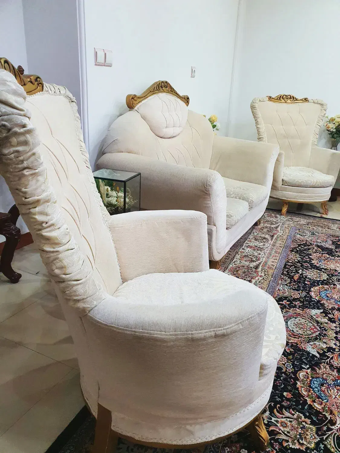 مبل راحتی ۷ نفره مجلل با پارچه ترک|مبلمان خانگی و میز عسلی|قائمشهر, |دیوار