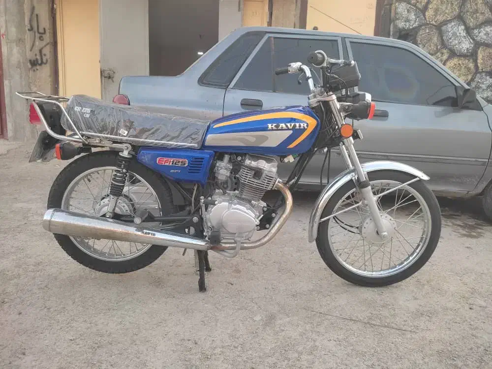 موتور کویر ۱۲۵ کاربراتور شده|موتورسیکلت|بندر گناوه, |دیوار