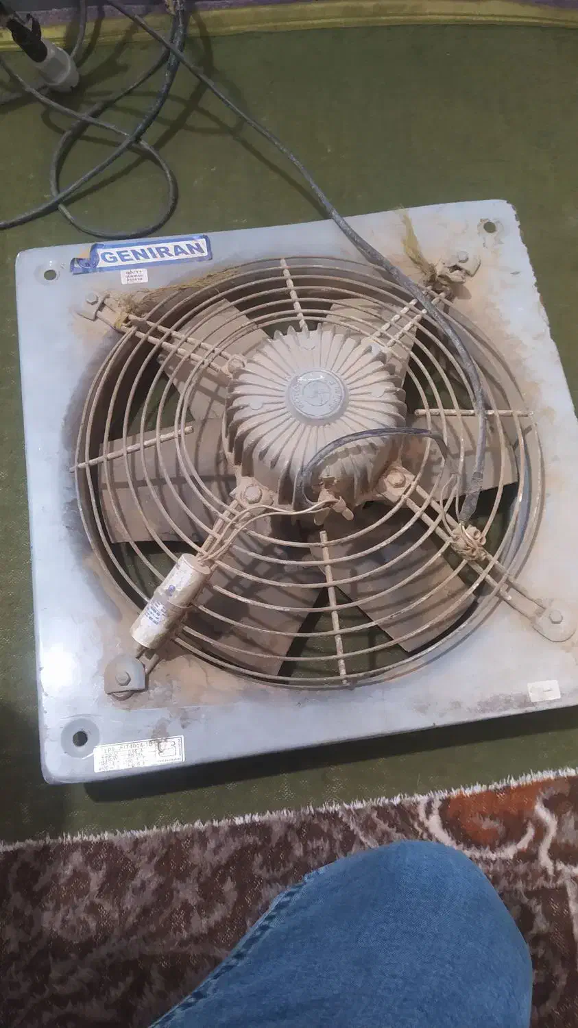 هواکش 50در50درحدنو|پنکه و تصفیه‌کنندهٔ هوا|تبریز, |دیوار