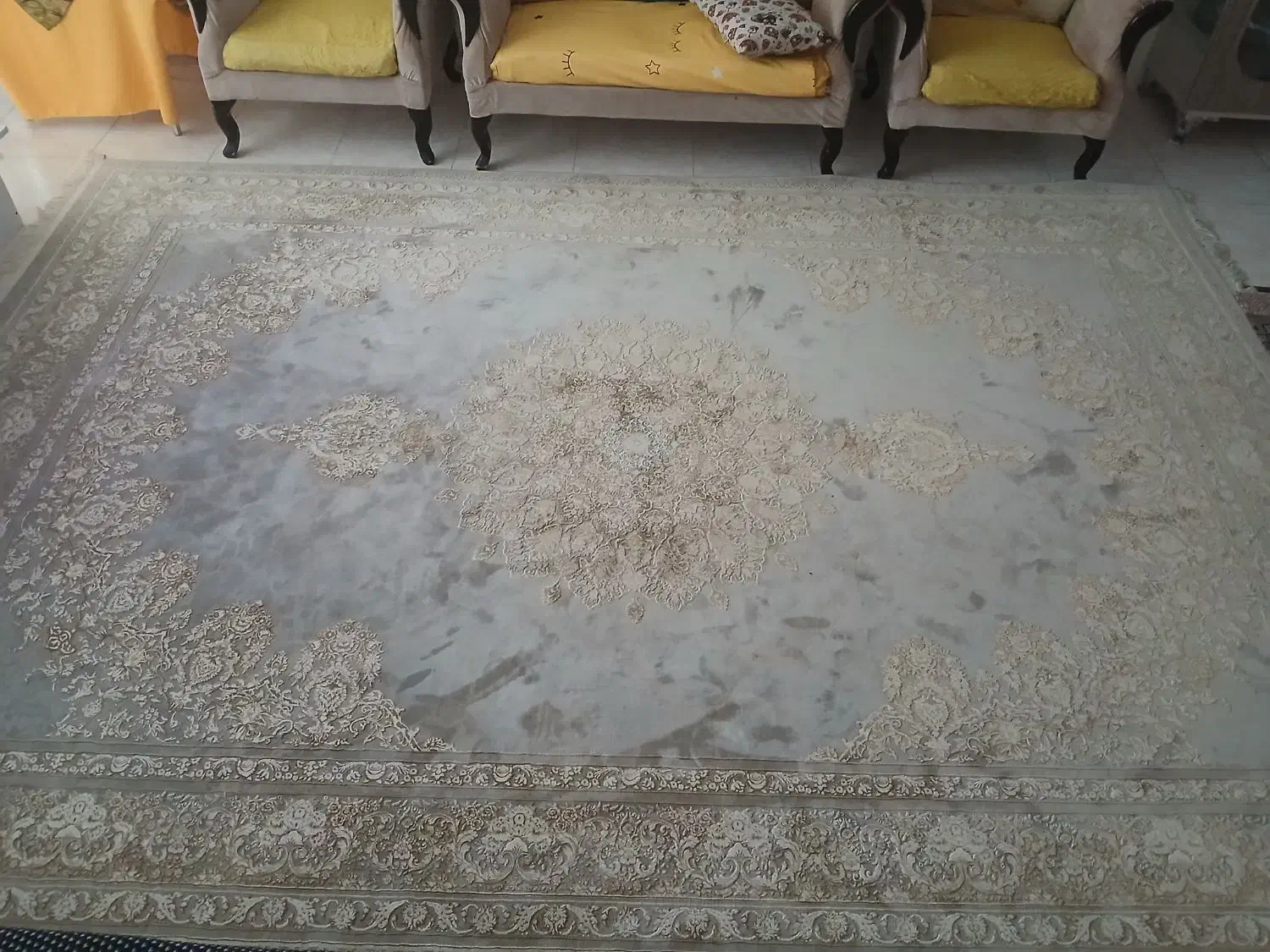 فرش سوفیا گل برجسته|فرش|بجنورد, |دیوار