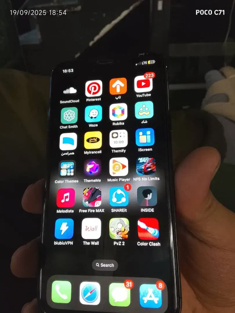 Iphon x 256 LLA|موبایل|کرمانشاه, |دیوار