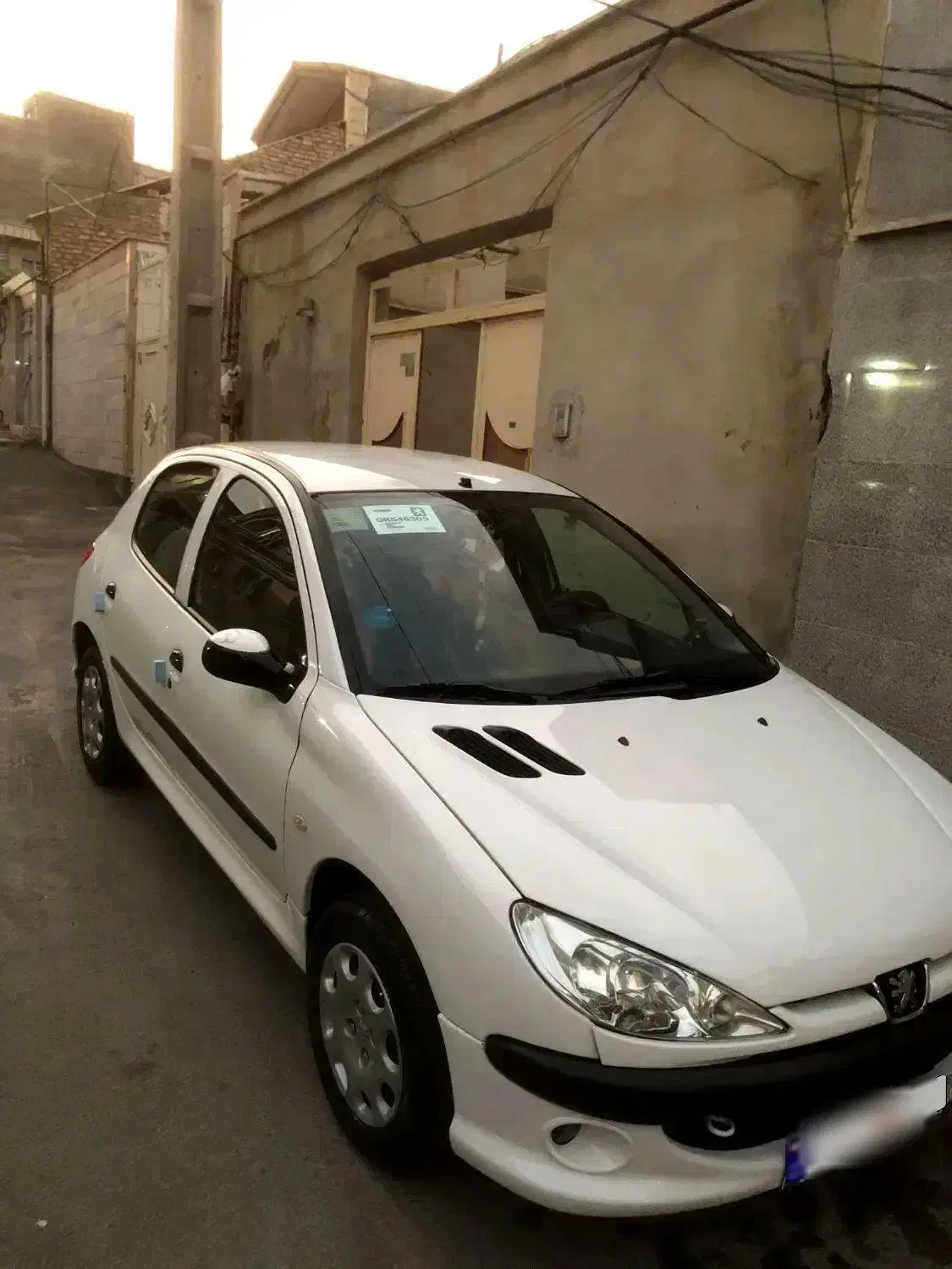 ۲۰۶درحد خشک اصل فرانسه|خودرو سواری و وانت|میانه, |دیوار