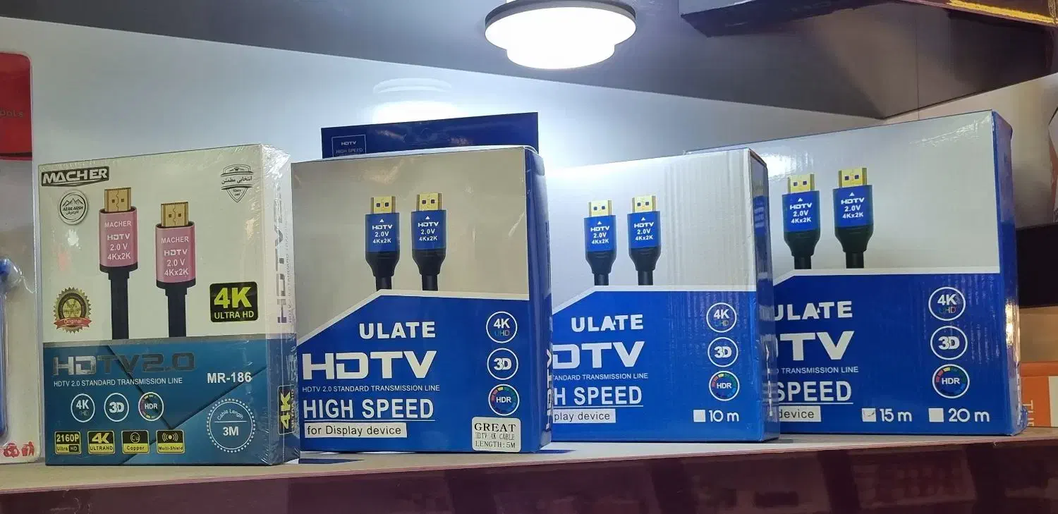 انواع کابل های HDMI افزایش USB و VGA|قطعات و لوازم جانبی رایانه|کرمان, |دیوار