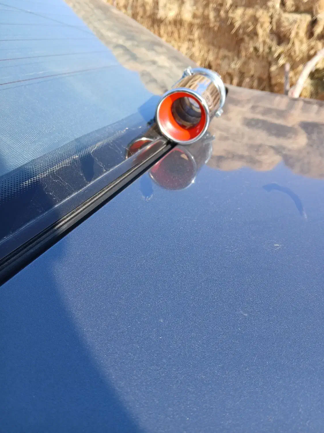 سر اگزوز دور قرمز|قطعات یدکی و لوازم جانبی|قصابه, |دیوار