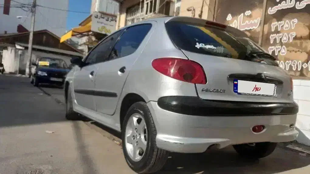 پژو۲۰۶تیپ۵ tu5 گژ وسط|خودرو سواری و وانت|رشت, جهاد|دیوار