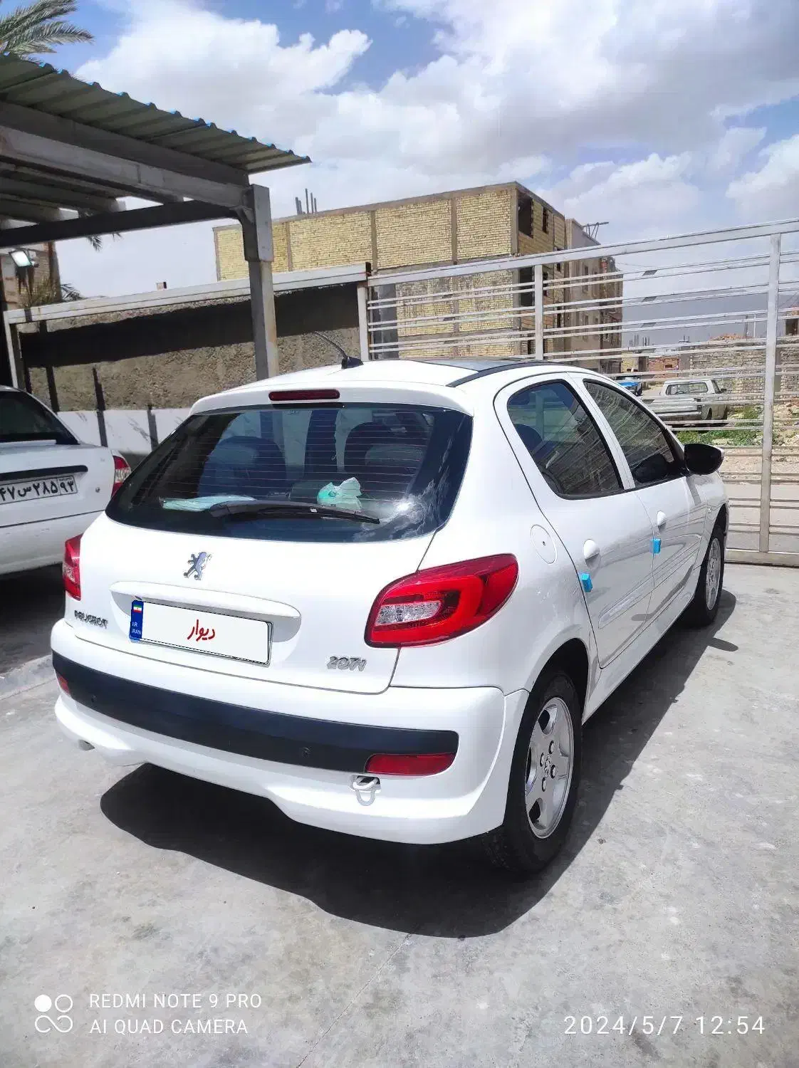 207 پانا|خودرو سواری و وانت|شیراز, شهرک مفتح|دیوار