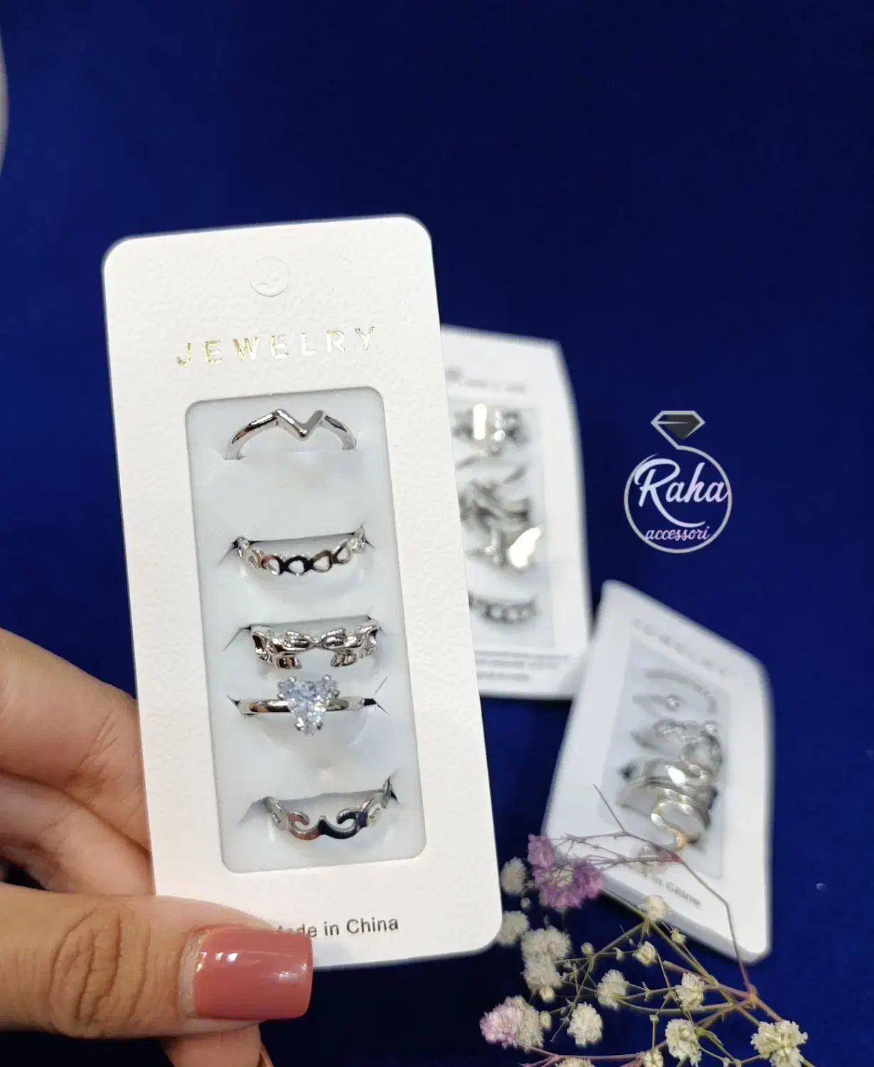 پک انگشتر 5تایی|جواهرات|کرمانشاه, |دیوار