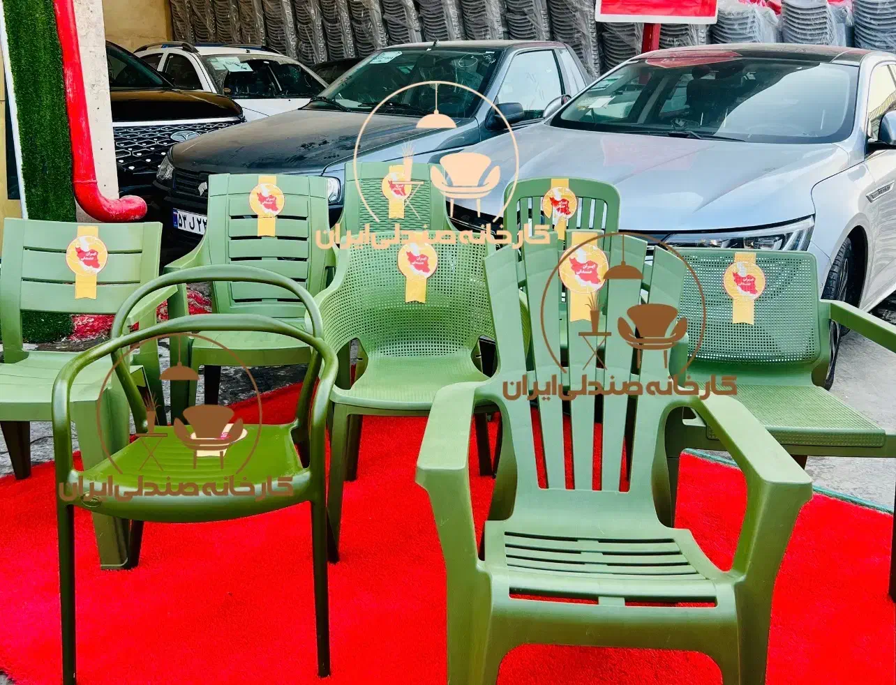 صندلی پلاستیکی باغی کافه مدل سویسی|میز و صندلی غذاخوری|تهران, میدان ولیعصر|دیوار