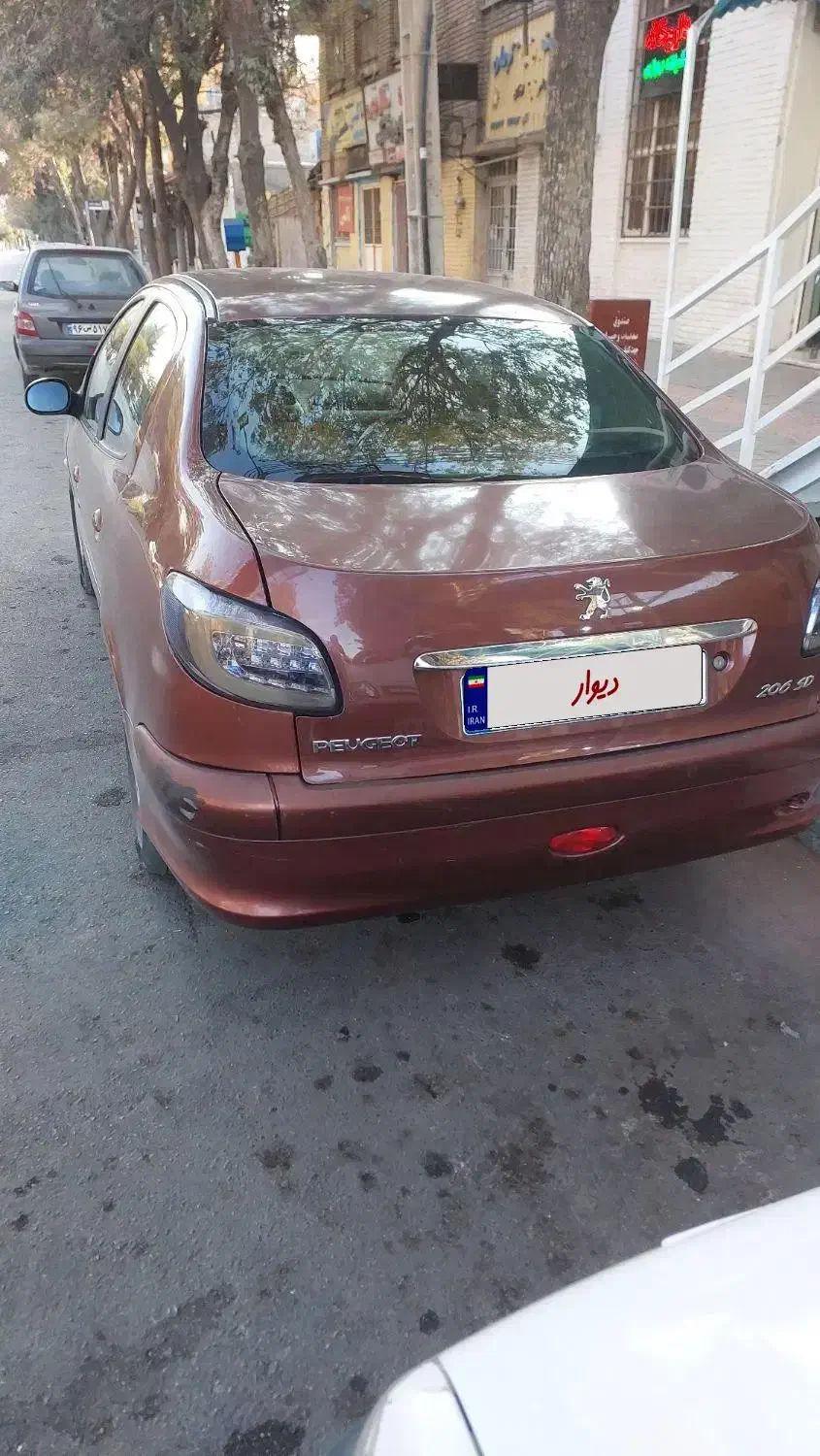 ماشین ۲۰۶ اس دی تیوفایو یورو8 مدل ۸۶به فروش میرسد|خودرو سواری و وانت|کرمان, |دیوار