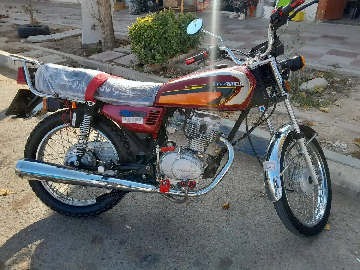 موتور هوندا ۱۲۵|موتورسیکلت|چهارباغ, |دیوار