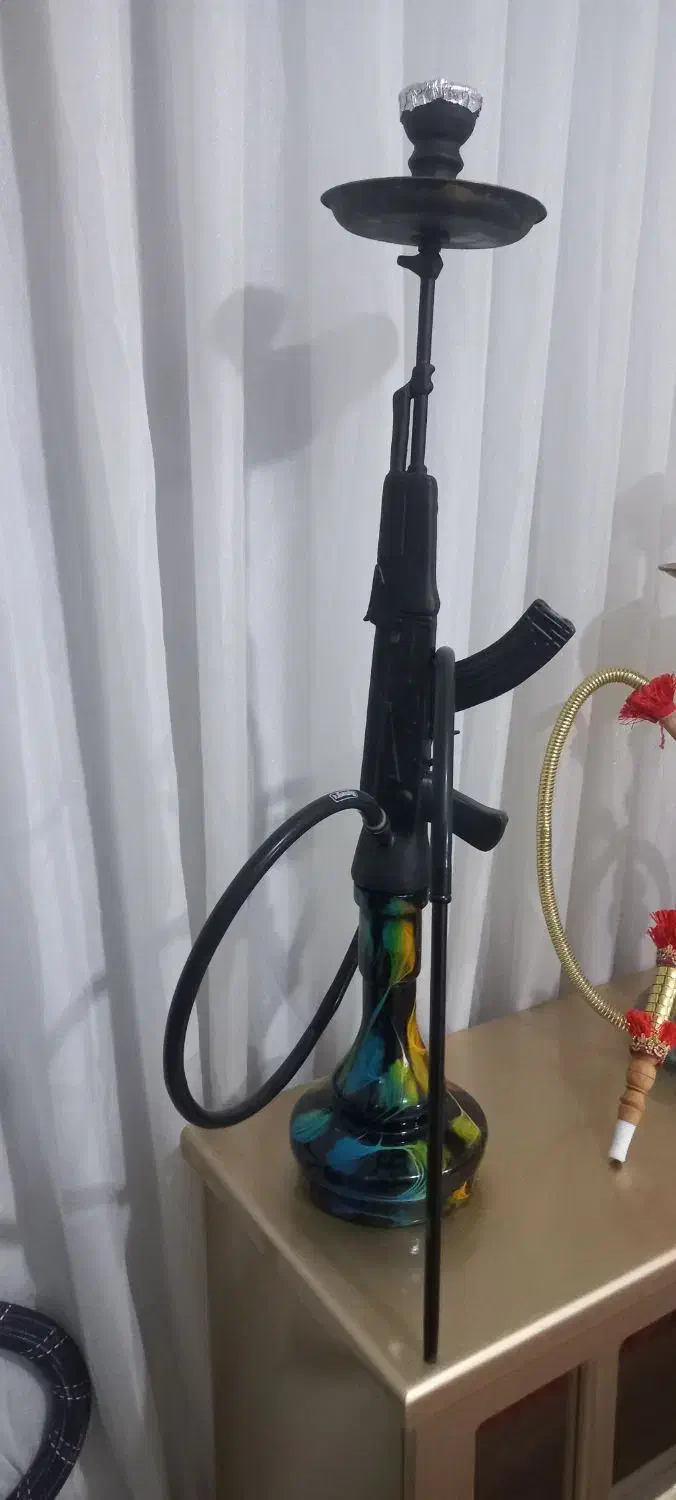 قلیون تمام فلز کلاشینگف|کلکسیون و سرگرمی|بهارستان, |دیوار