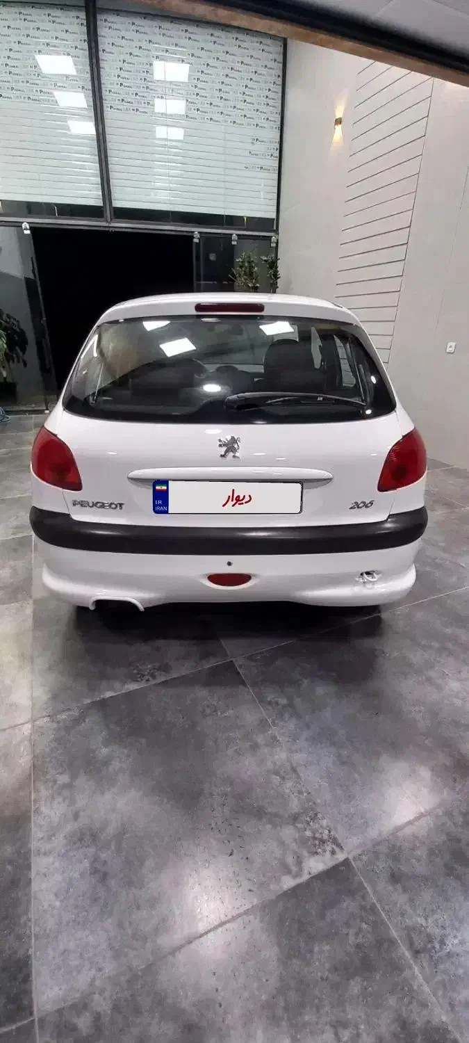 پژو۲۰۶تیپ۵،سفارشی با رینگ و کروزکنترل|خودرو سواری و وانت|بابل, |دیوار