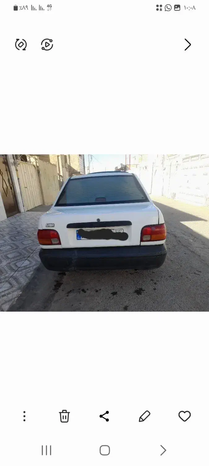 سواری پراید|خودرو سواری و وانت|پلدختر, |دیوار