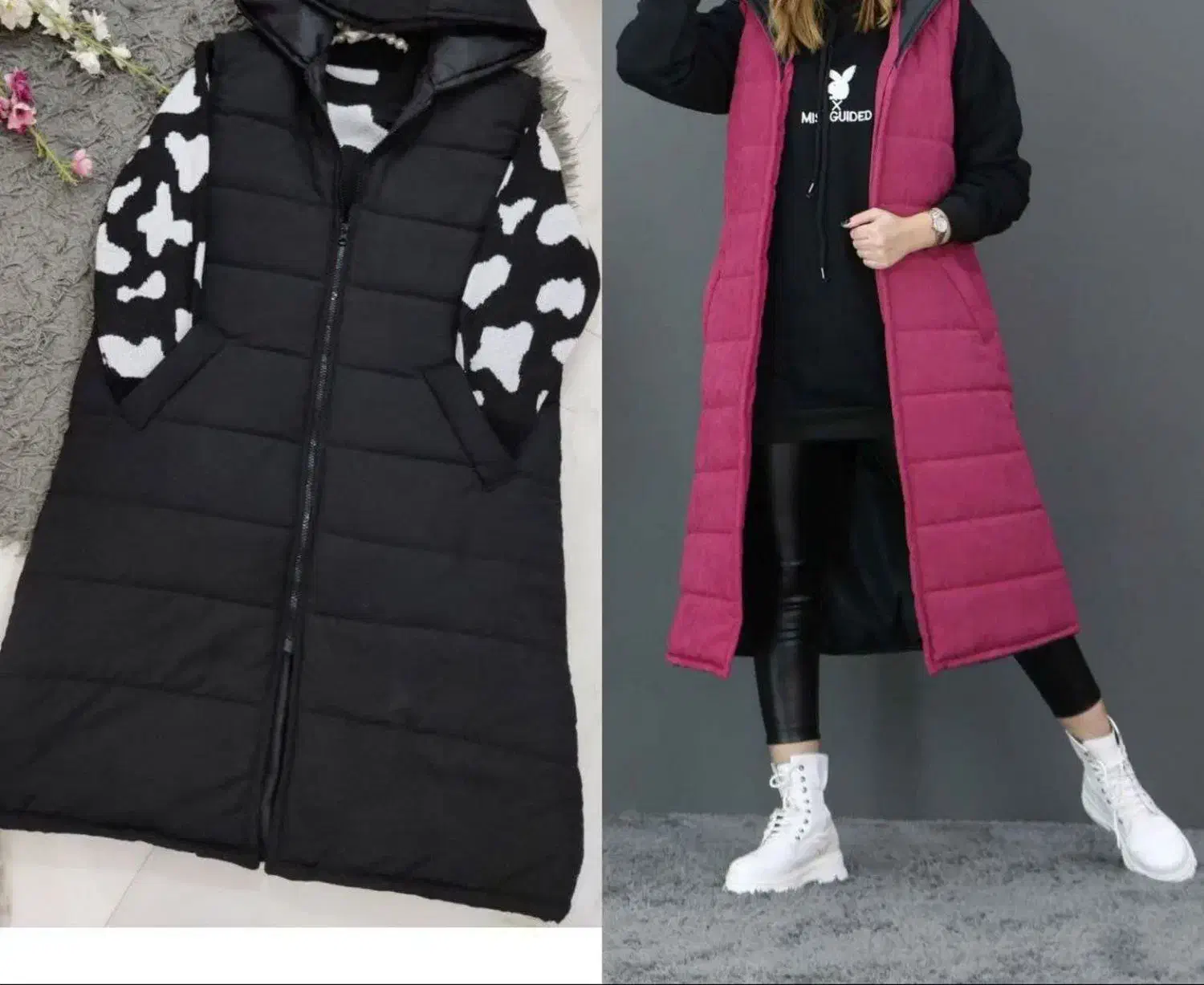 پافر مشکی بلند|لباس|نیشابور, امام خمینی|دیوار