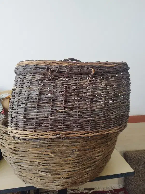 سبد حصیری|صنایع دستی و سایر لوازم تزئینی|یزد, |دیوار