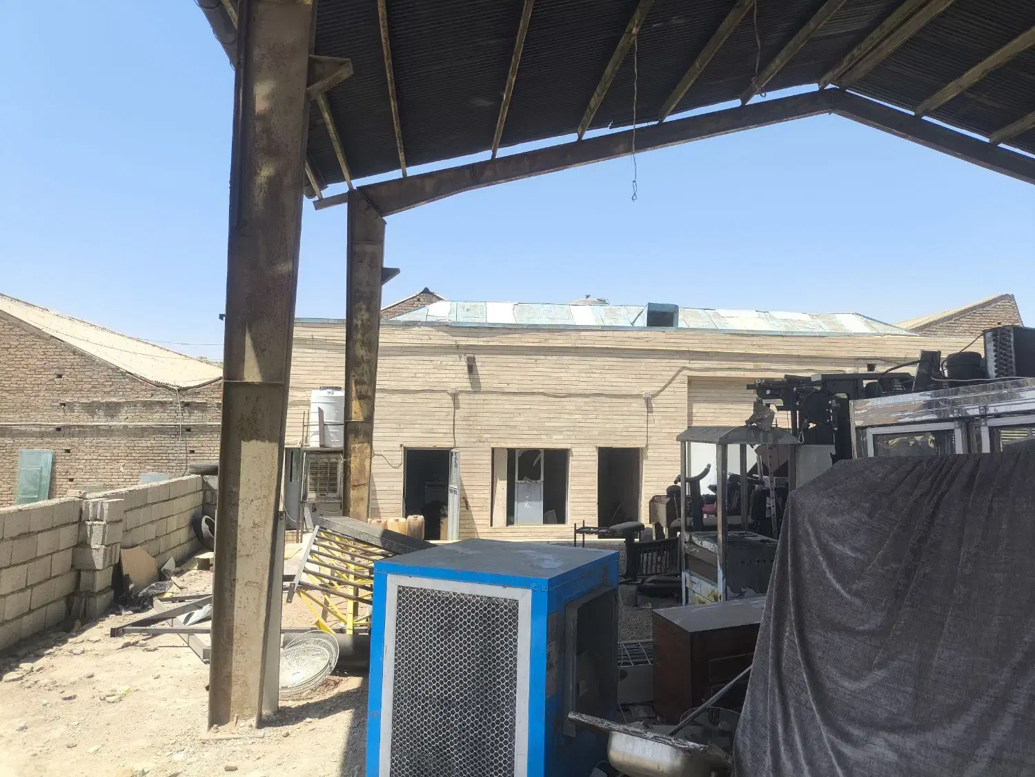 اجاره سوله 450متری مسقف مناسب انبار و غیره|اجارهٔ دفتر صنعتی، کشاورزی، تجاری|ری, جوانمرد قصاب|دیوار