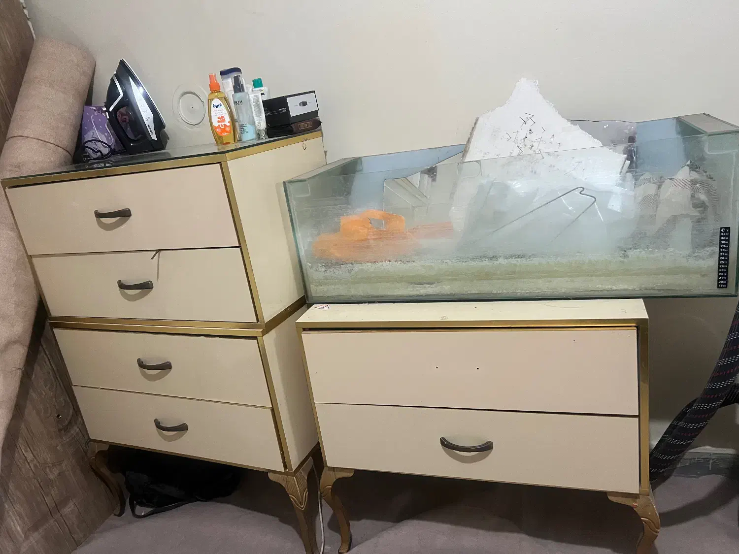 اکواریوم|ماهی|ری, علایین|دیوار