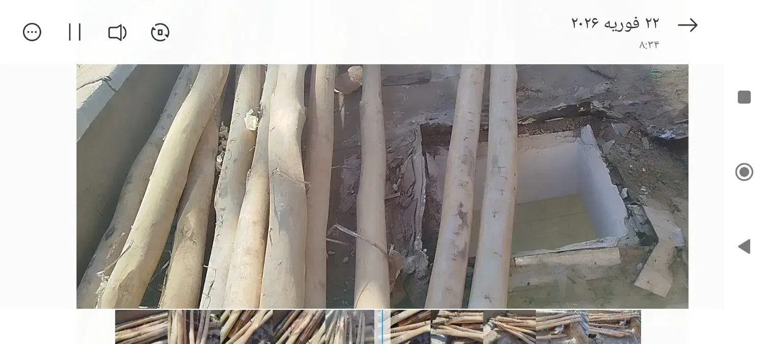 چوب سقفی|مصالح و تجهیزات ساختمان|کرفتو, |دیوار