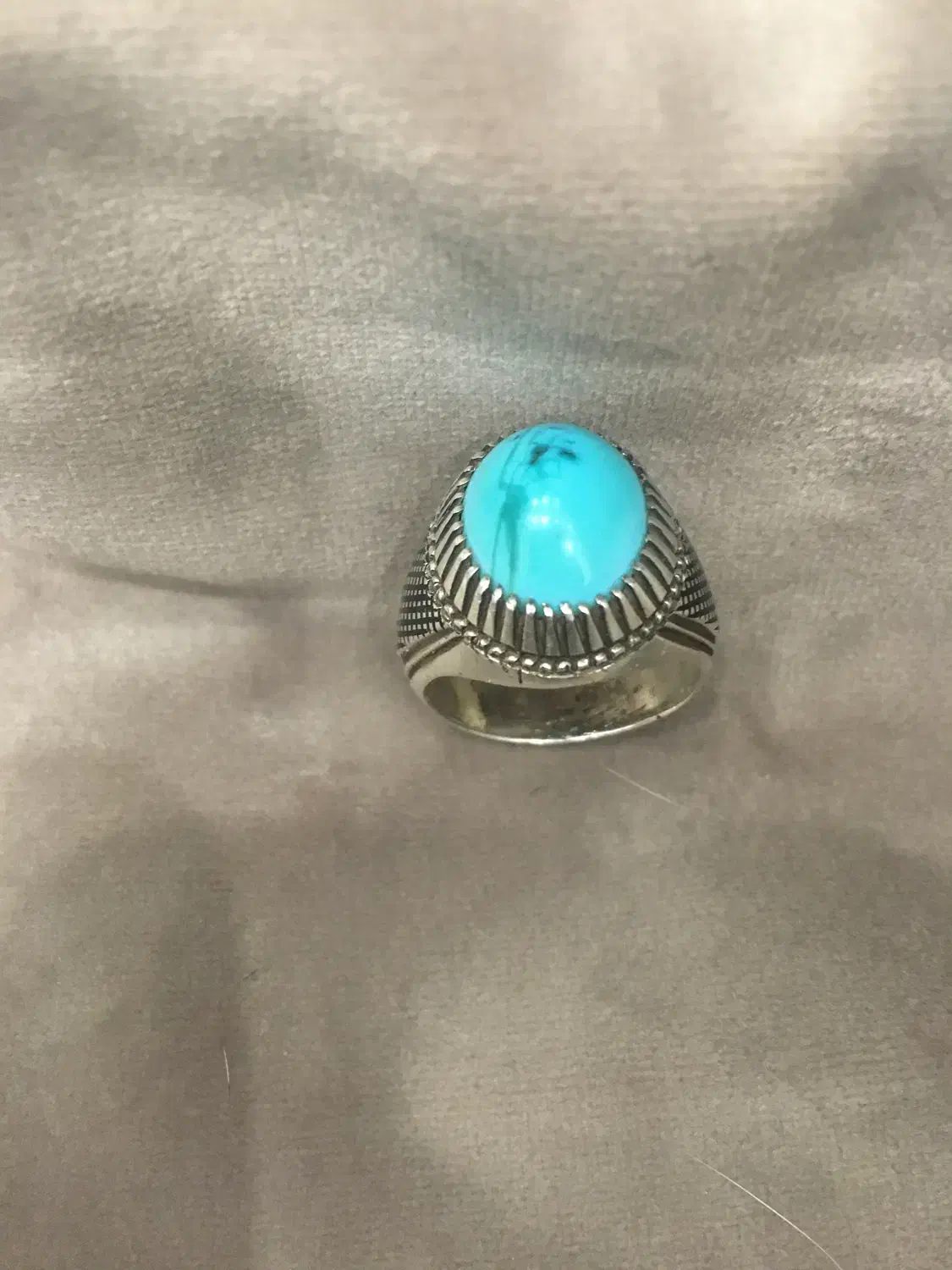 انگشتر فیروزه|کلکسیون اشیاء عتیقه|قم, انسجام|دیوار