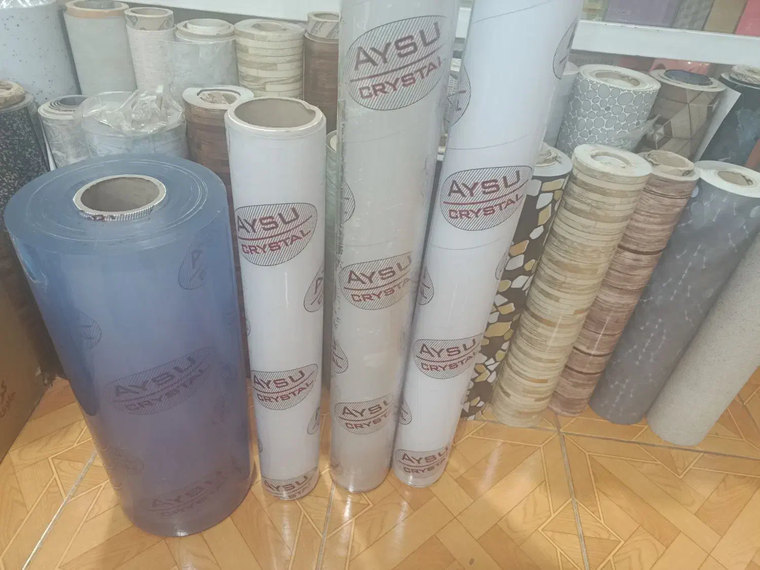 سلفون رومیزی شفاف خارجی|ظروف نگهدارنده، پلاستیکی، یکبارمصرف|مشکیندشت, |دیوار