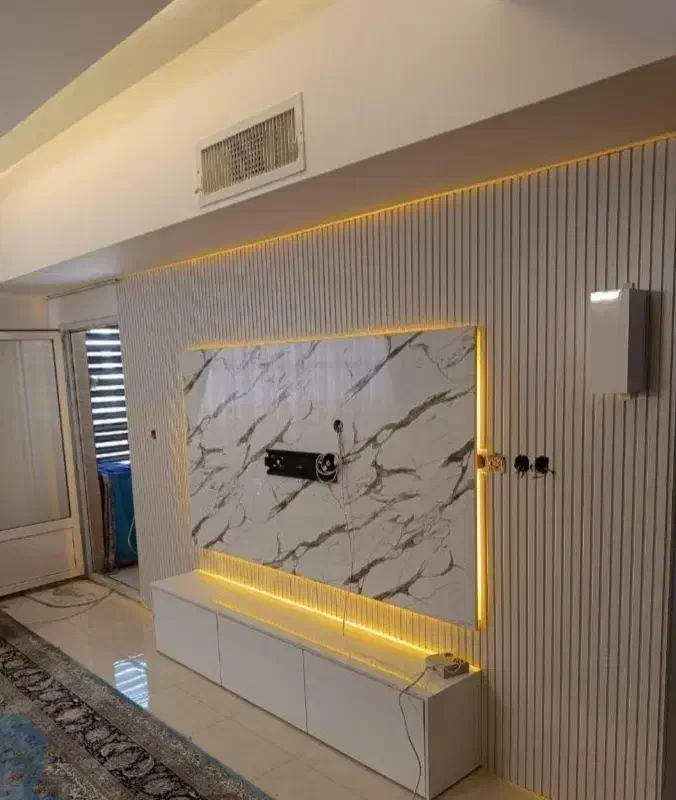 نصب وتعمیر پارکت کفپوش دیوارپوش وتی وی وال|خدمات پیشه و مهارت|مشگین شهر, |دیوار