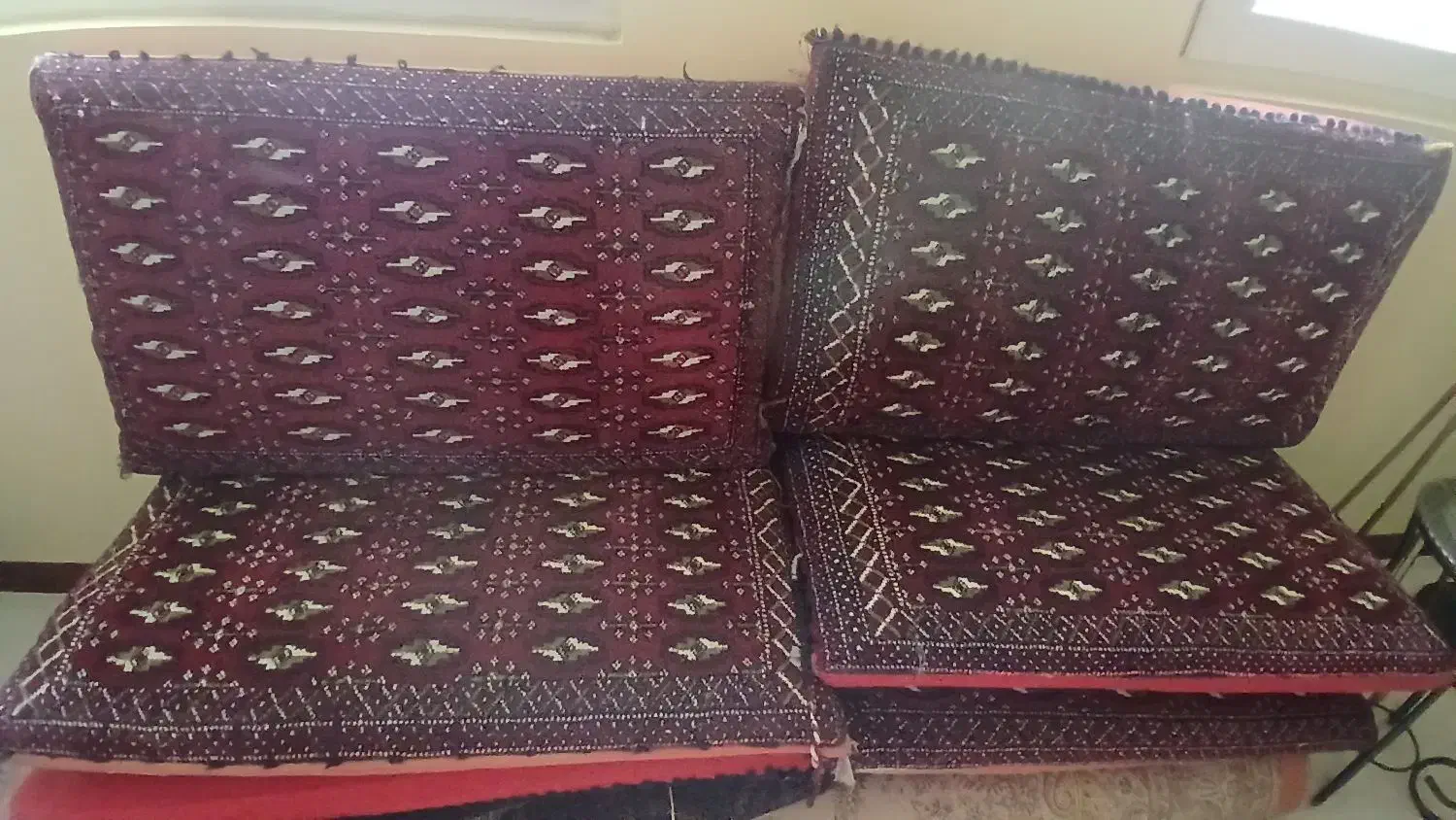 فروش پشتی دستبافت|پشتی|مشهد, هفت تیر (نه دره)|دیوار