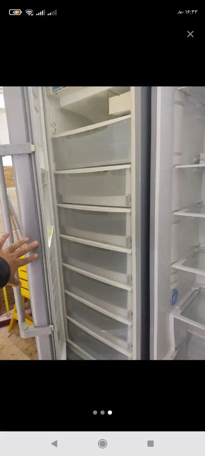 فروش یخچال فریزر دوقلو هیوندای ۴۴فوت|یخچال و فریزر|قیدار, |دیوار