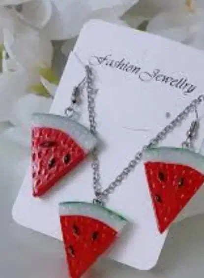 گوشواره و گردنبند و دستبند|بدلیجات|یزد, |دیوار