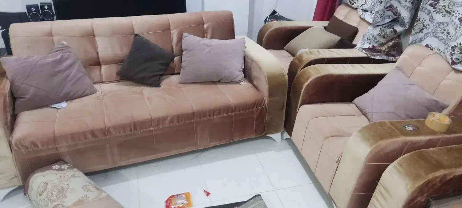 مبل 7نفره|مبلمان خانگی و میز عسلی|بندرلنگه, |دیوار
