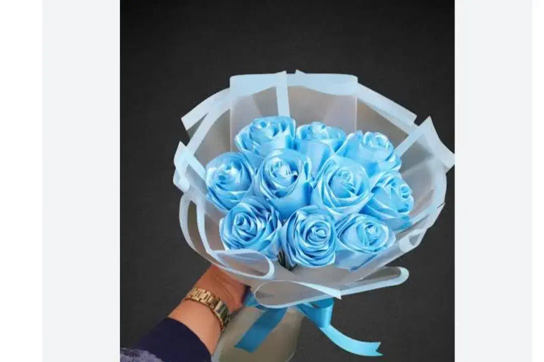 انواع گل های روبانی|گل مصنوعی|برازجان, |دیوار