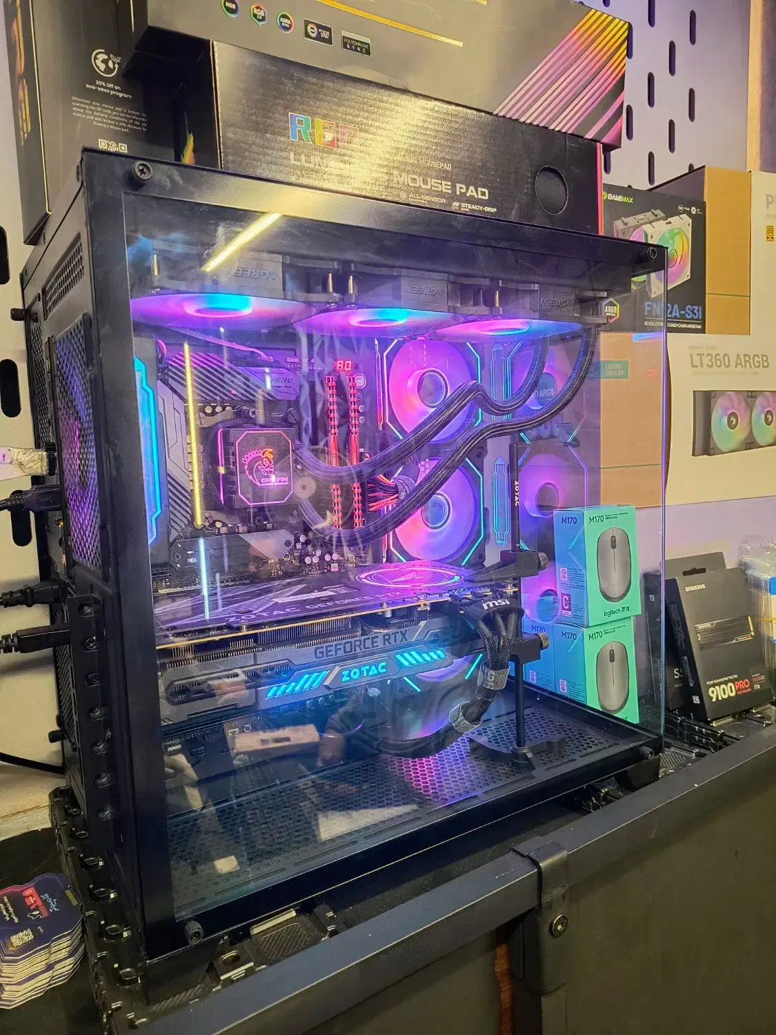 سیستم گیمینگ/رندرینگ حرفه ای I9 9900K|رایانه رومیزی|تهران, فلسطین (میدان انقلاب)|دیوار