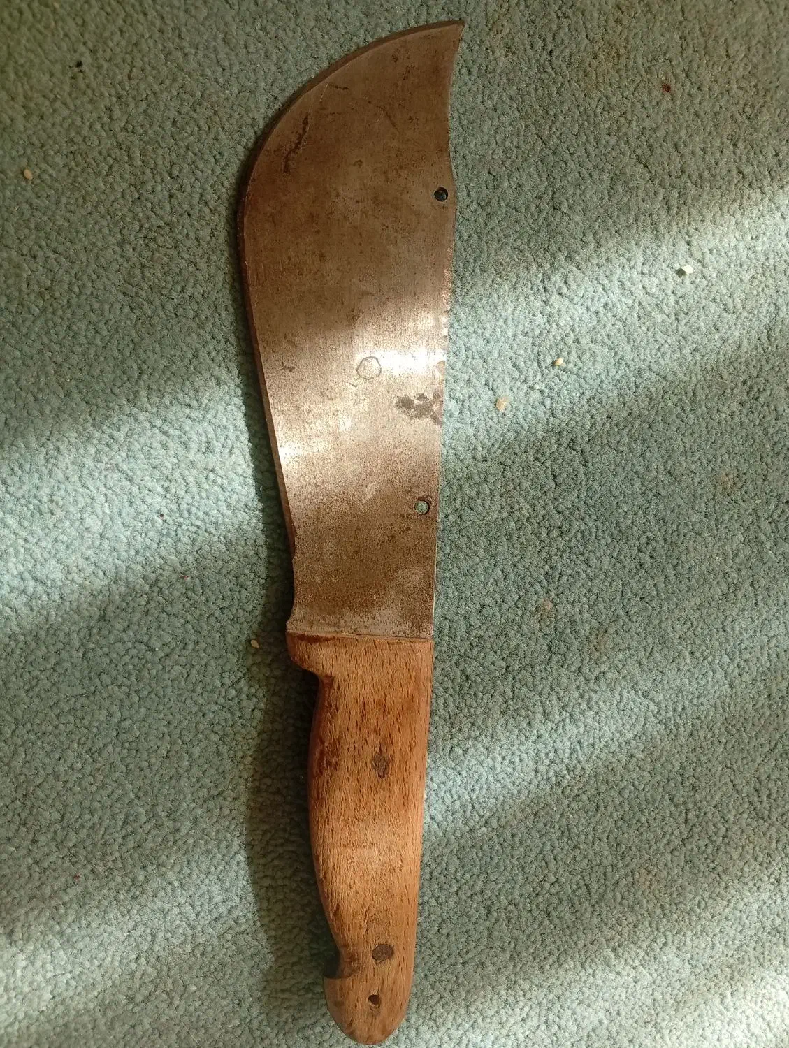 چاقو دست ساز وآینه موتور|کوهنوردی و کمپینگ|بروجرد, |دیوار