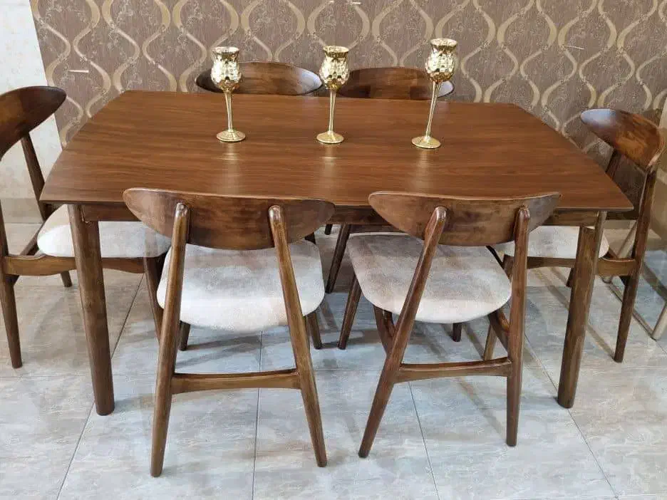 میز نهار خوری|میز و صندلی غذاخوری|شیراز, شهرک گلها|دیوار