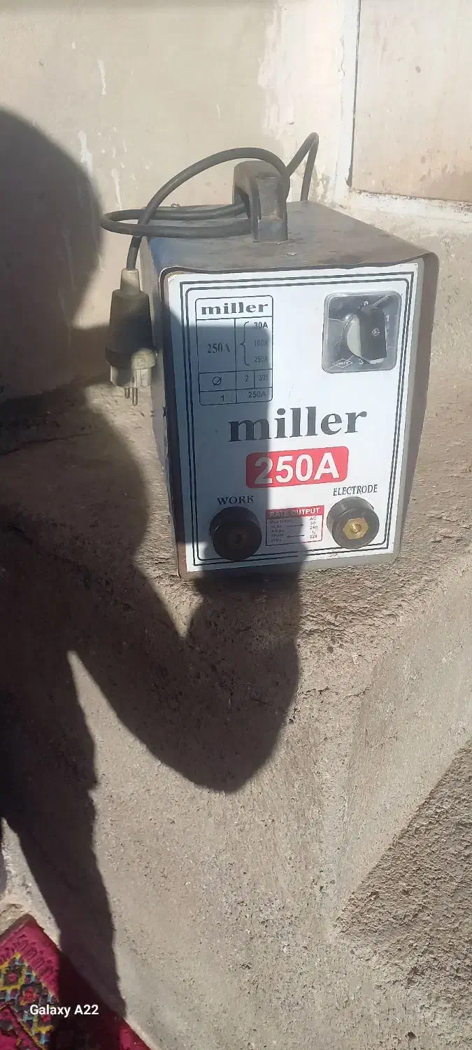 دستگاه جوش  ۲۵۰  آمپر|ابزارآلات|میانه, |دیوار