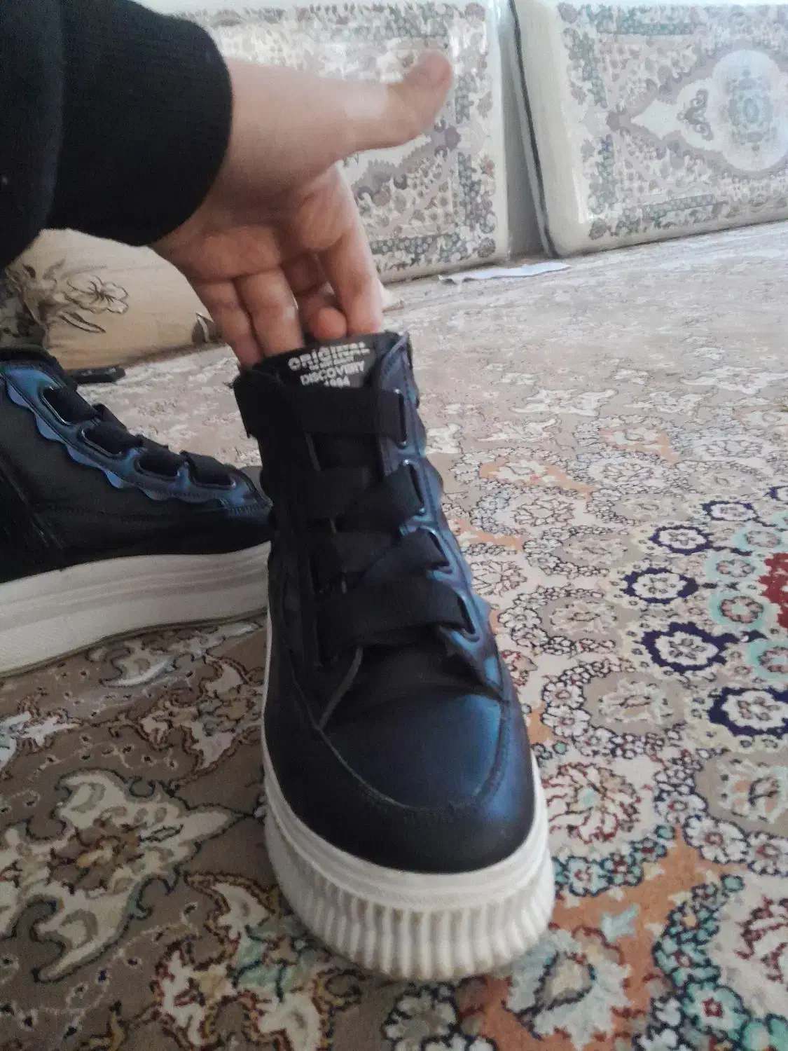 نیم بوت بالنسیا گا سالم بدون پارگی سایز ۴۰|کیف، کفش، کمربند|کوهدشت, |دیوار