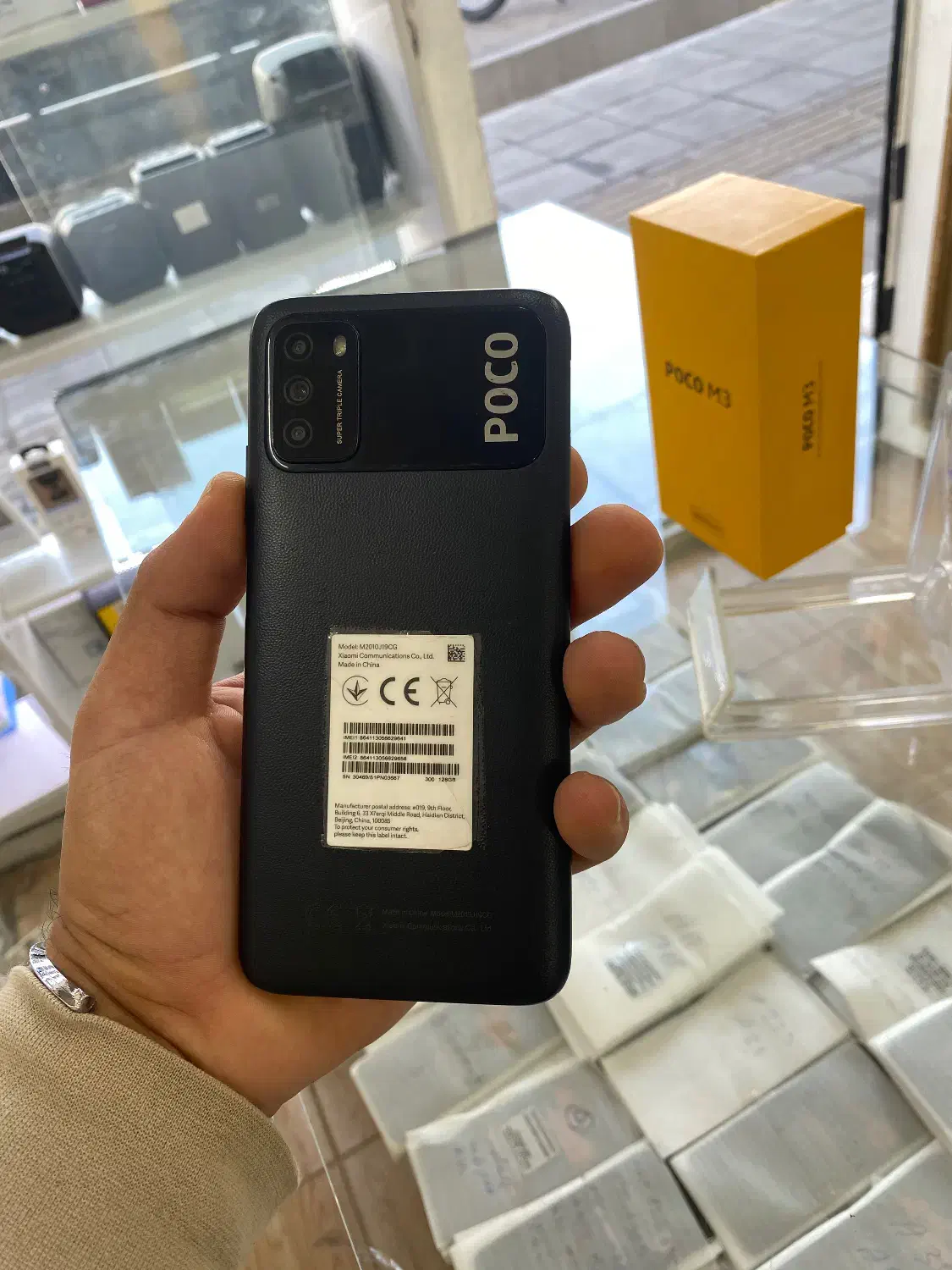 گوشی پوکو m3سالم و تمیز|موبایل|زنجان, |دیوار