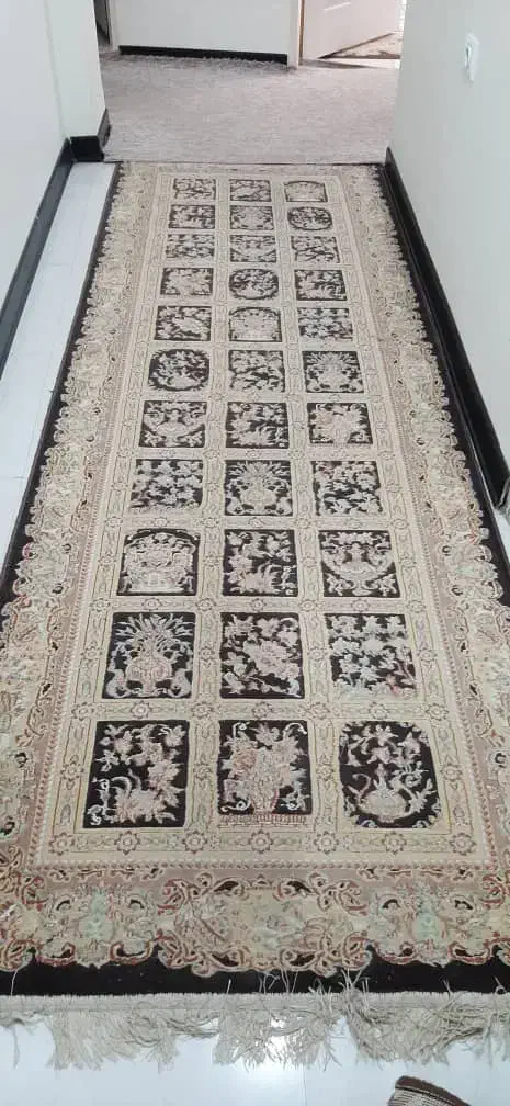 قالی ابریشم|فرش|مسجد سلیمان, |دیوار