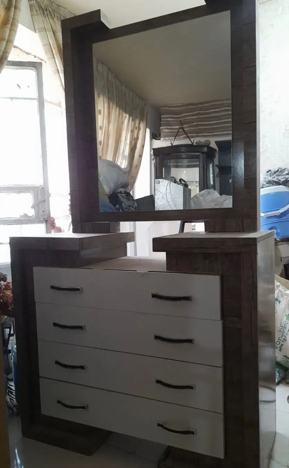 آینه دراور|جاکفشی، کمد، دراور|تربت‌حیدریه, منصوریه|دیوار