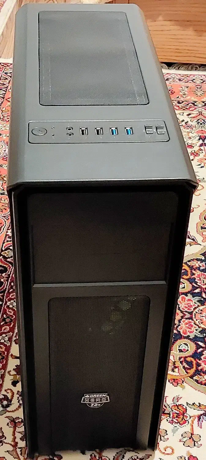 قاب کیس گرین Z2+ Hero|قطعات و لوازم جانبی رایانه|اراک, |دیوار